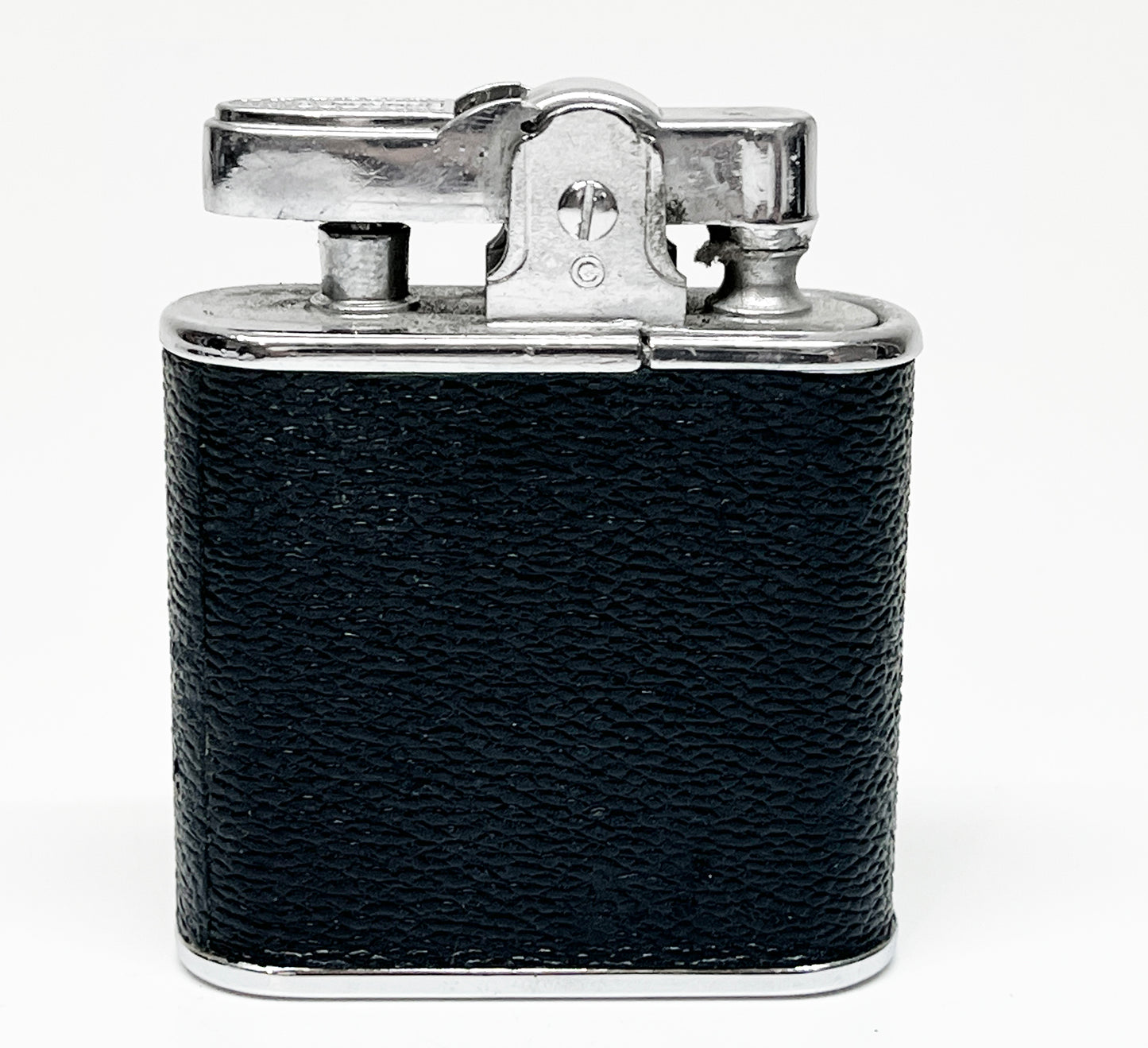 Working Ronson Whirlwind 1940s Leather Wrapped Lighter
