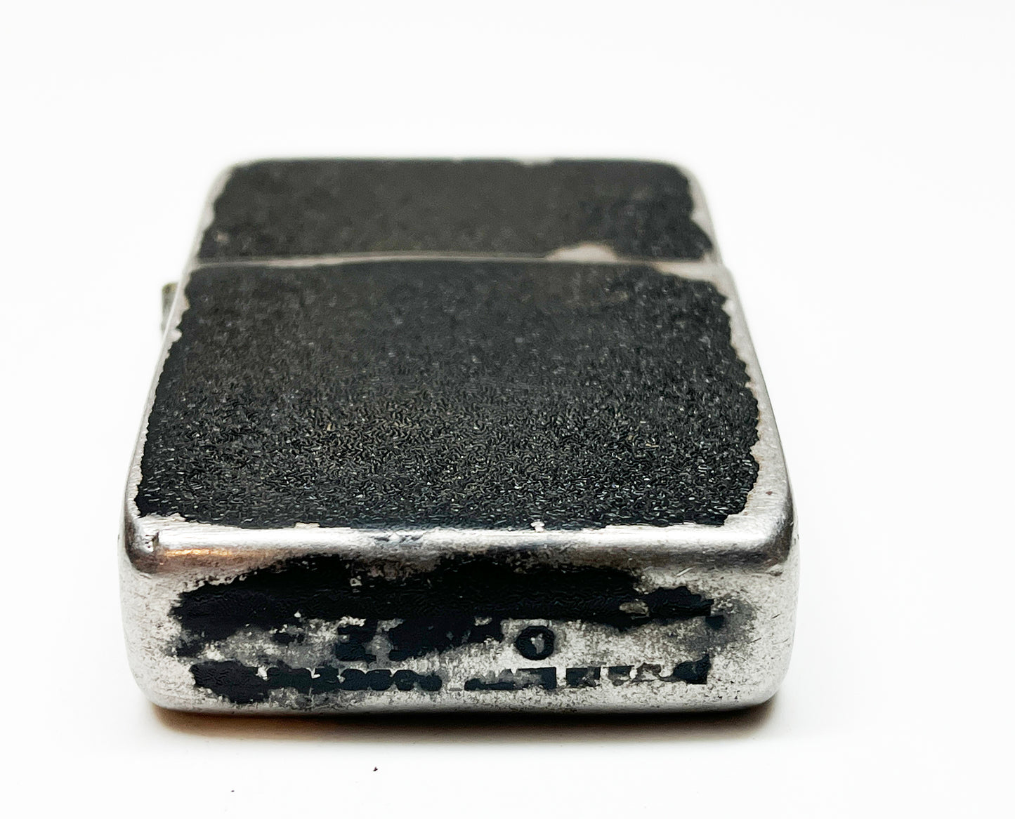 Rare 1943-1945 Black Crackle WWII Zippo with Original Insert