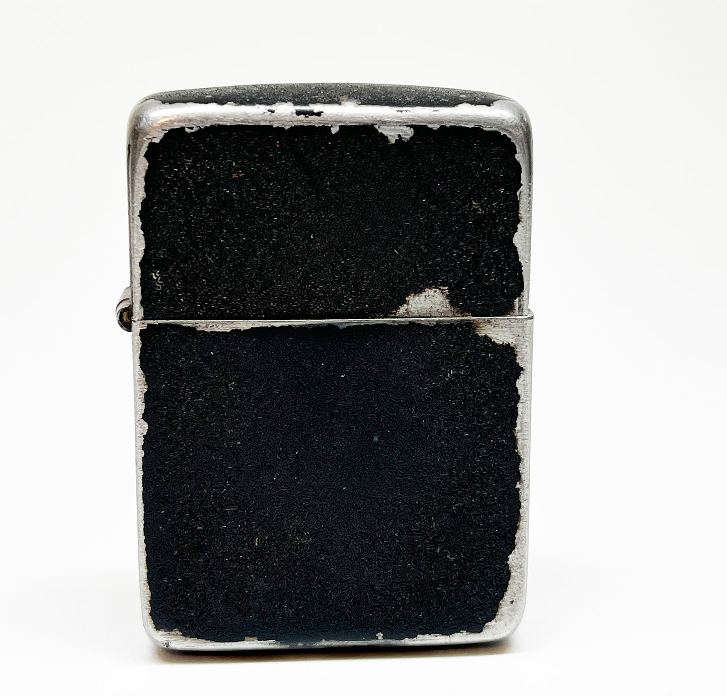 Rare 1943-1945 Black Crackle WWII Zippo with Original Insert