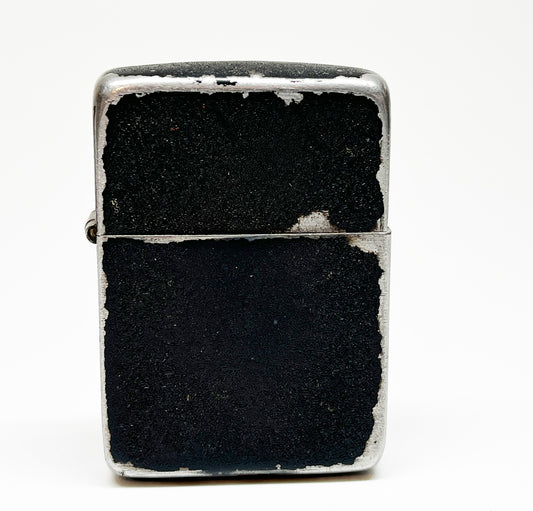 Rare 1943-1945 Black Crackle WWII Zippo with Original Insert