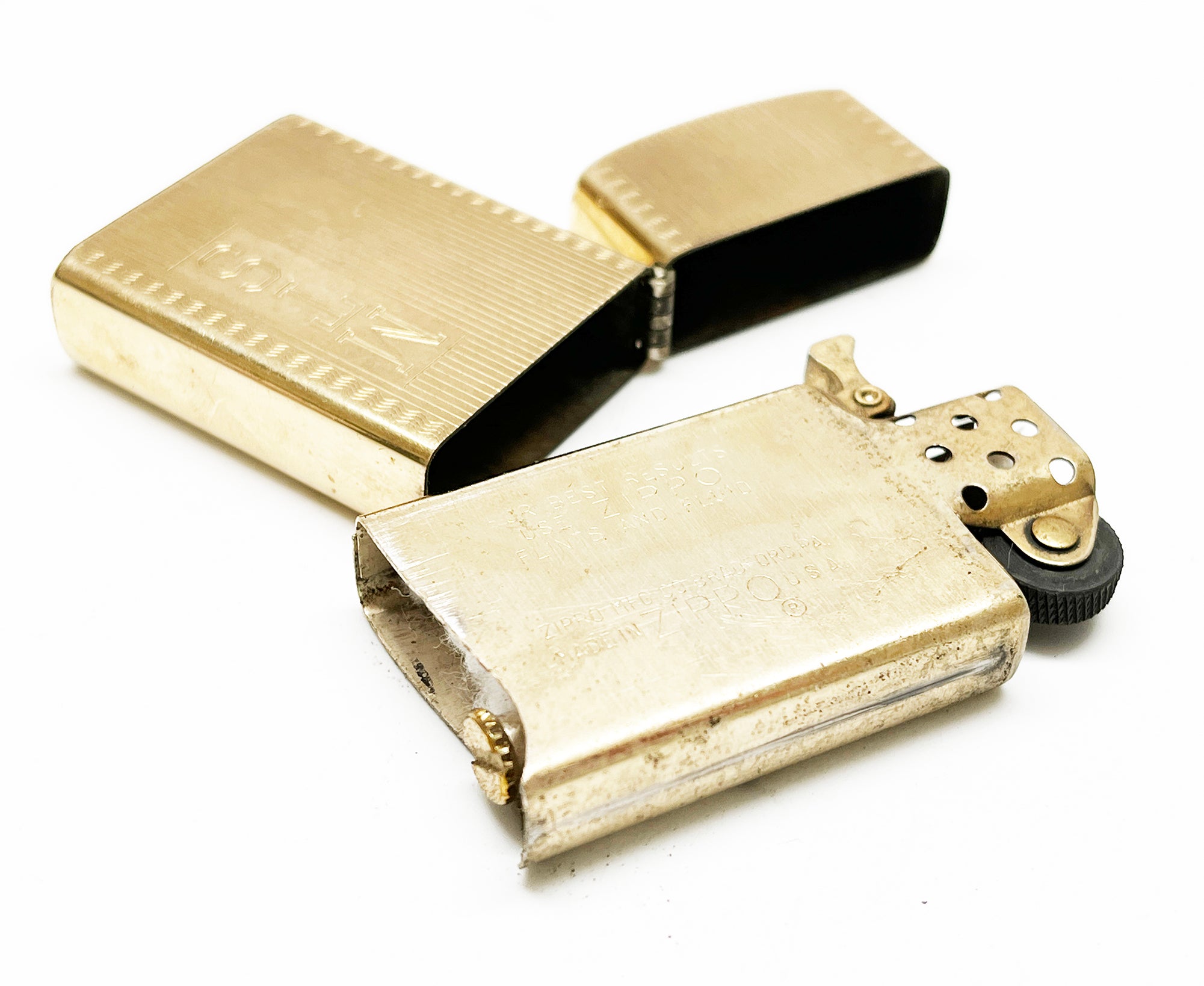 1960 10K Gold Filled Zippo Slim Lighter – NORTHERN ELECTRIC LIGHTING COMPANY