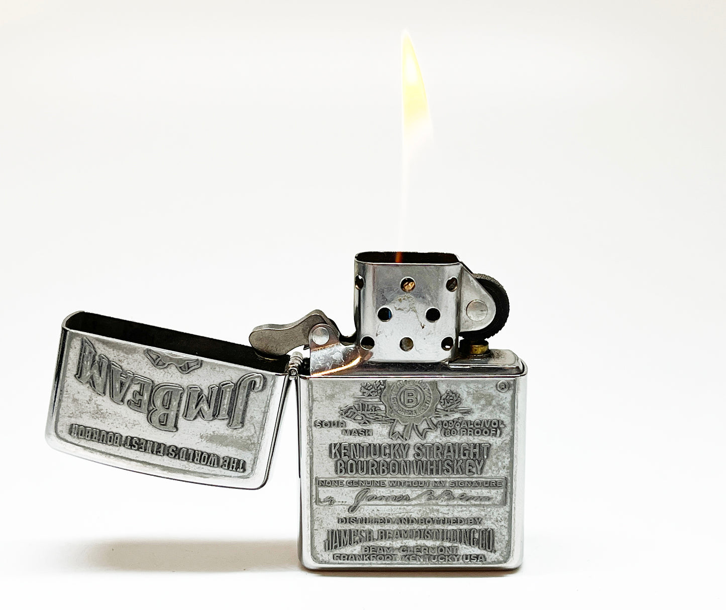2010 Jim Beam Bourbon Whiskey Zippo Lighter