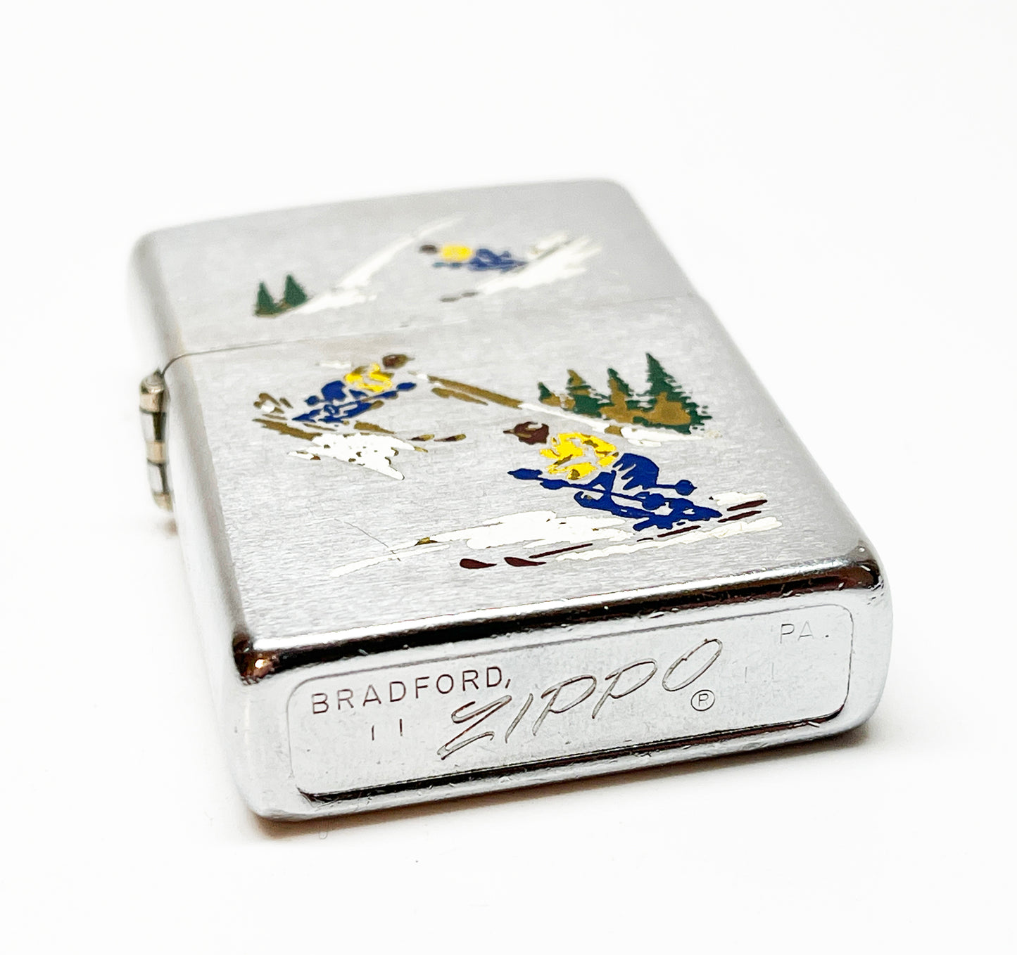 1970 Zippo Skiing Lighter