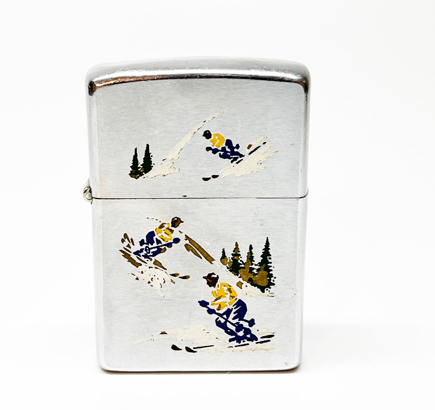 1970 Zippo Skiing Lighter