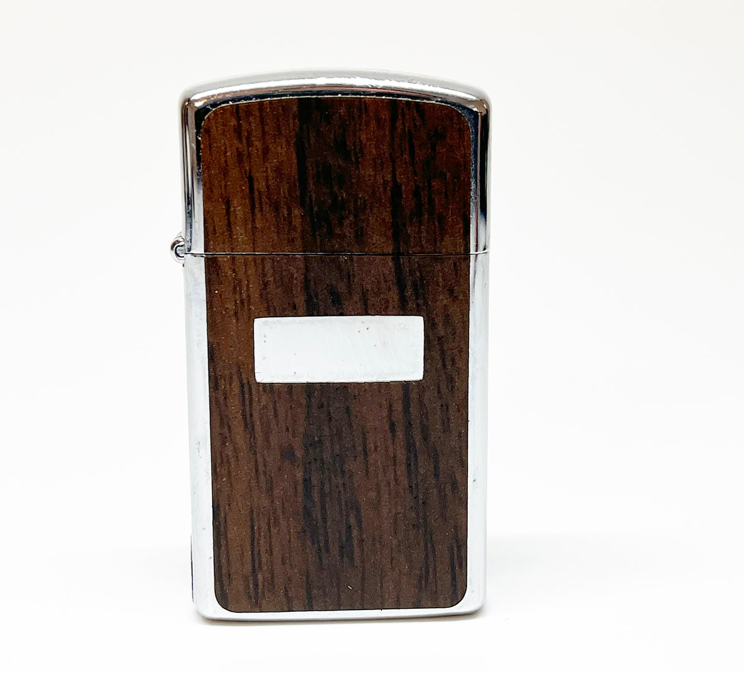1978 Wood Grain Zippo Slim in Original Box