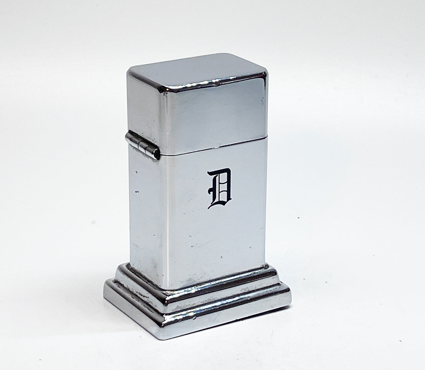 Zippo Barcroft Model Three Table Foundry Advertising Lighter