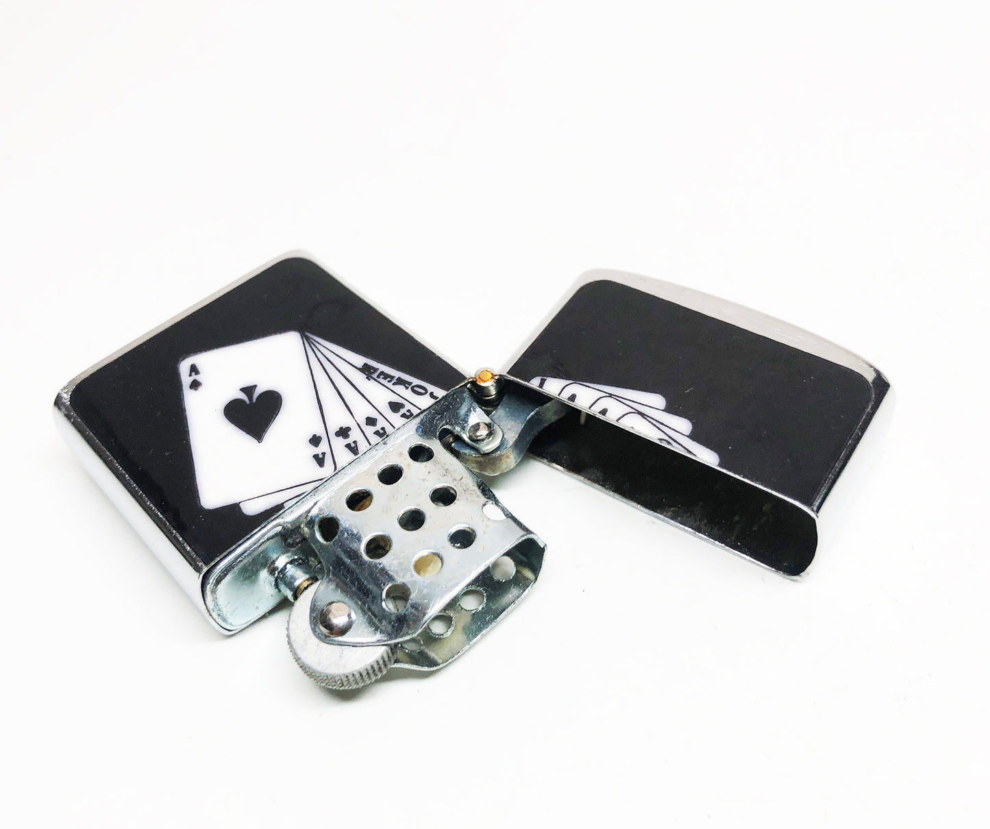 1960s Ace of Spades Cards Gambling Lighter