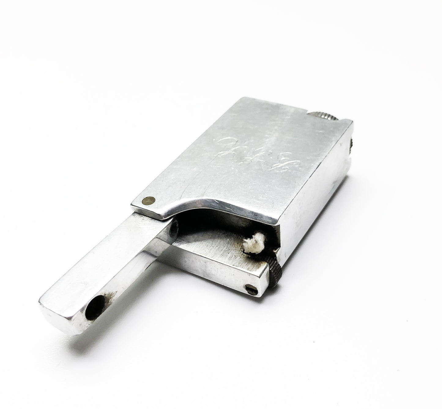 1940s Aluminum Block Lighter