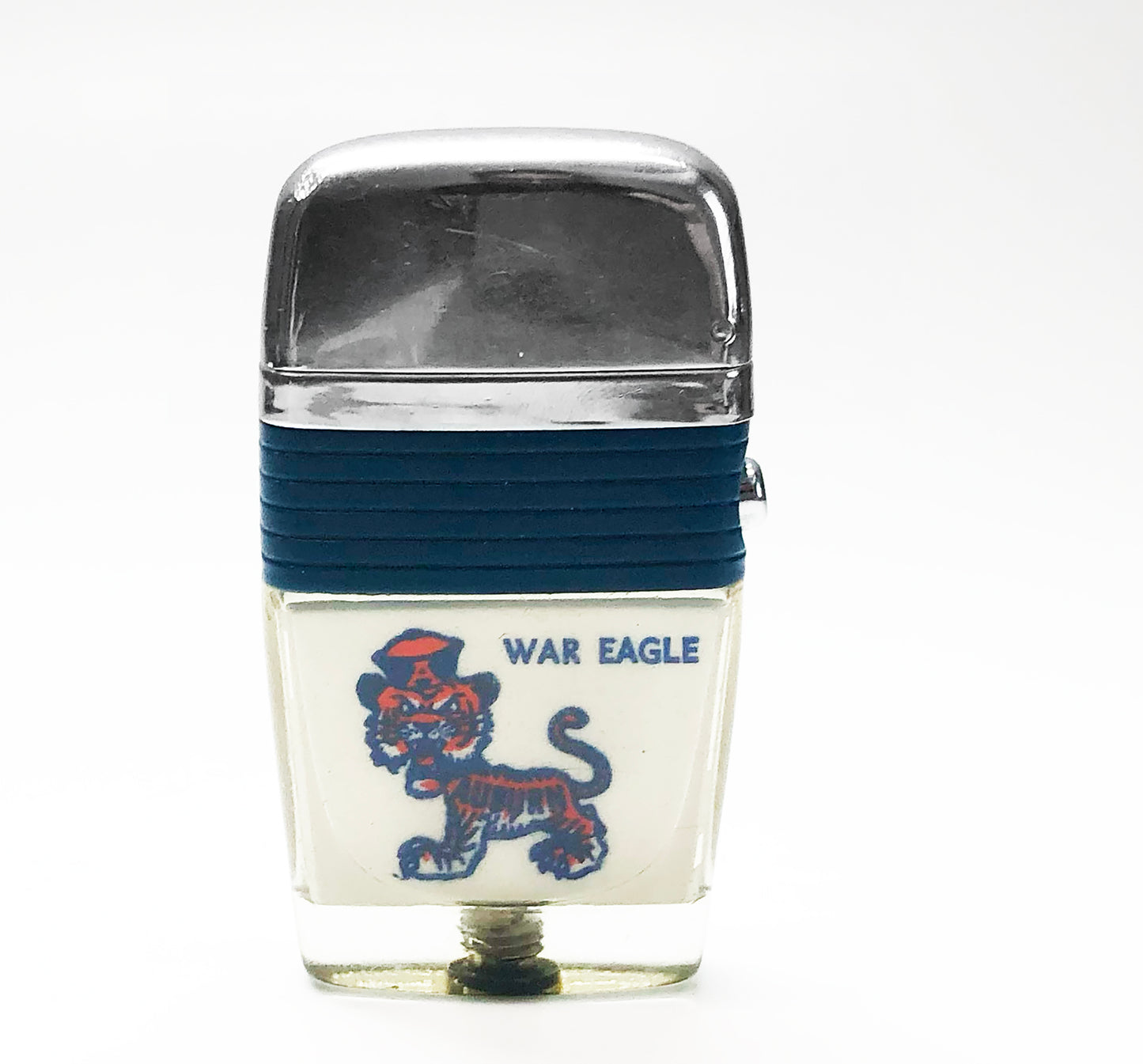 Auburn Tigers 1960s College NCAA Alabama Football Scripto Lighter with Box and Bag