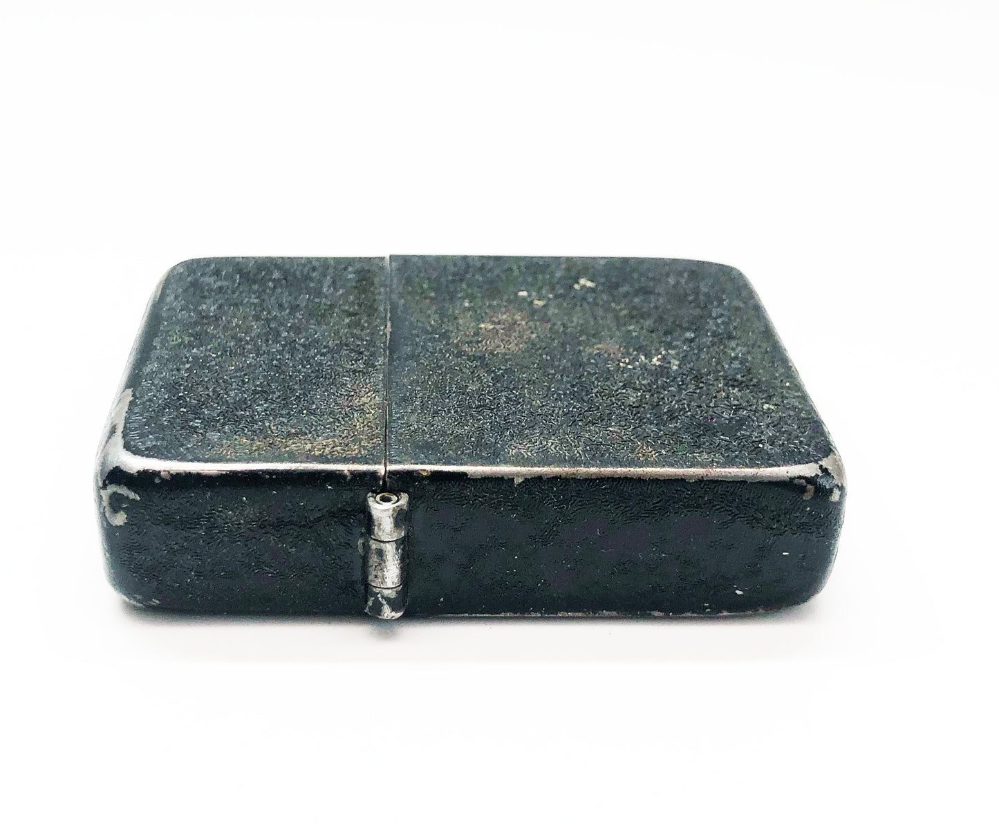 Rare 1943-1945 Black Crackle WWII Zippo with Original Box