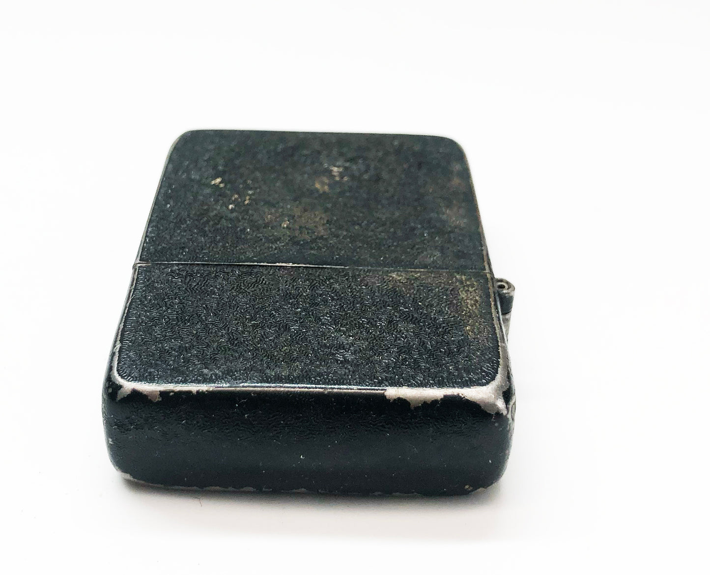 Rare 1943-1945 Black Crackle WWII Zippo with Original Box