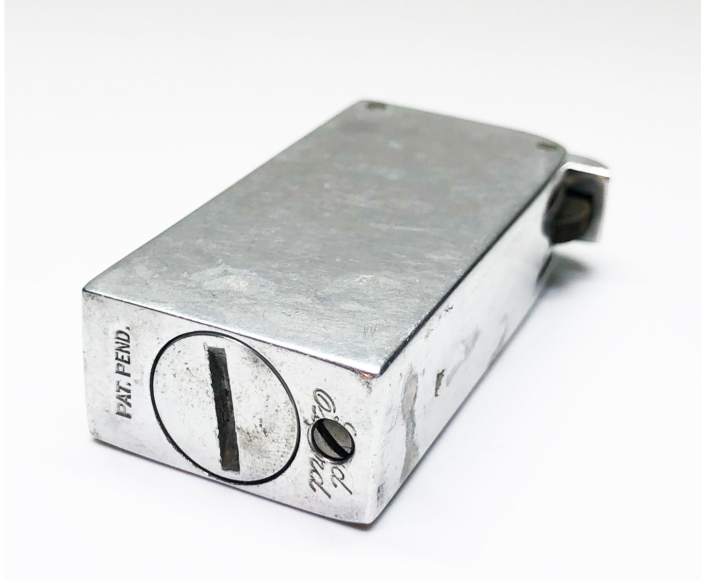 1940s Aluminum Block Lighter