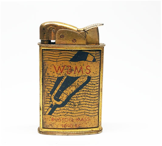 1940s Boston Radio Station Advertising Evans Lighter