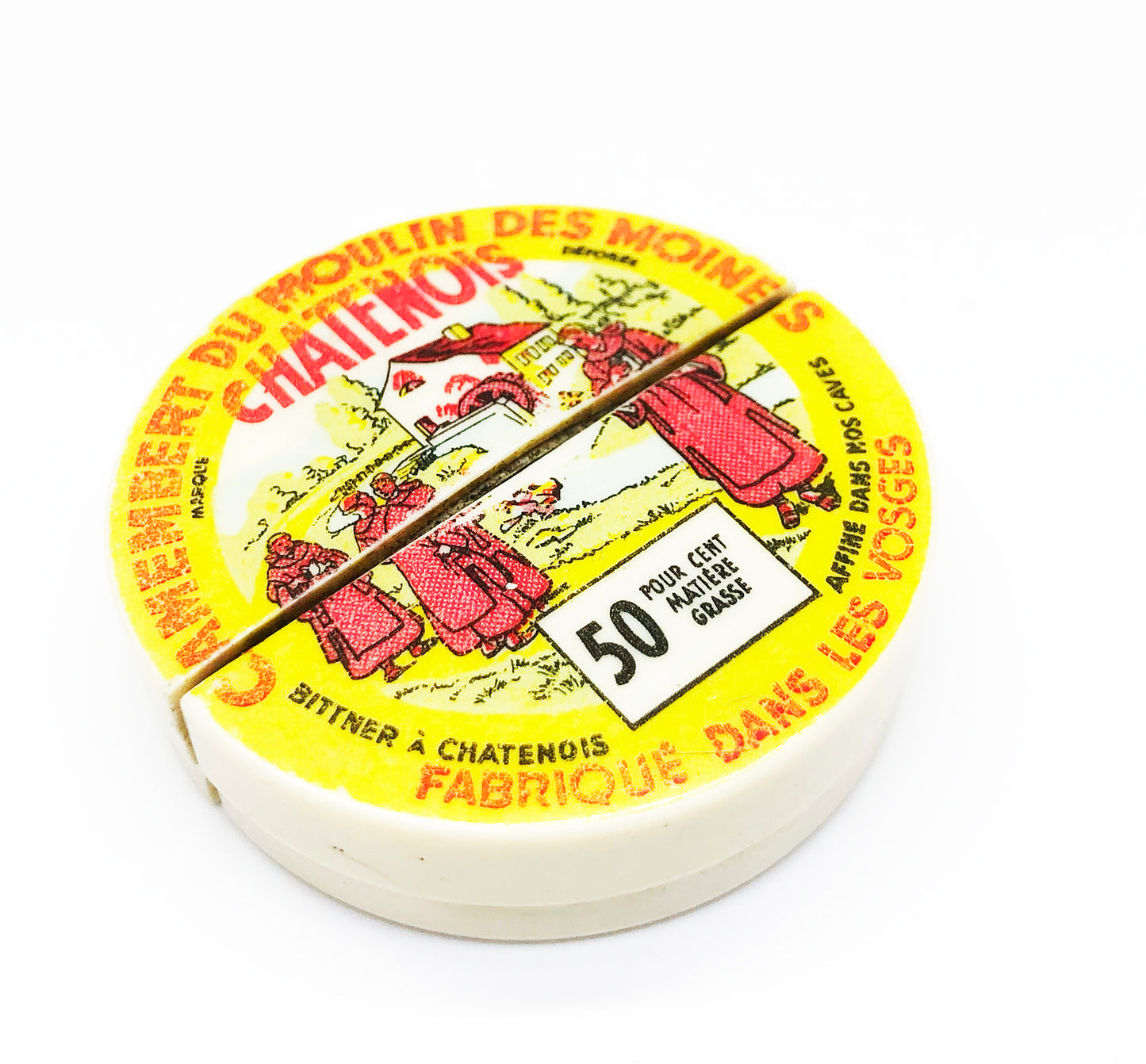 1940s Chatenois Camembert Cheese Advertising Lighter