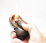 1950s Colibri Shell Shaped Table Lighter