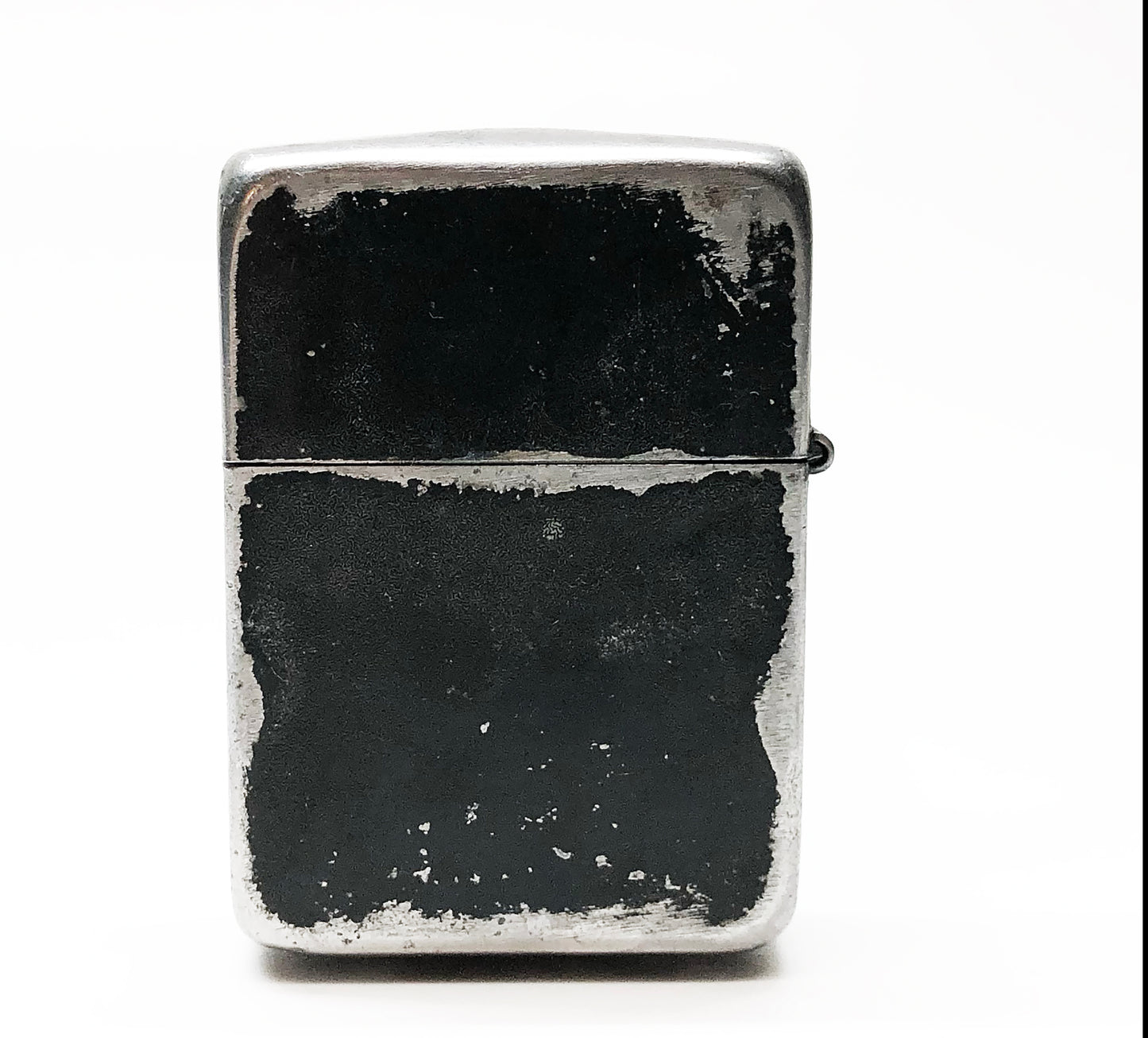 Rare 1943-1945 Black Crackle WWII Three-Barrel Zippo