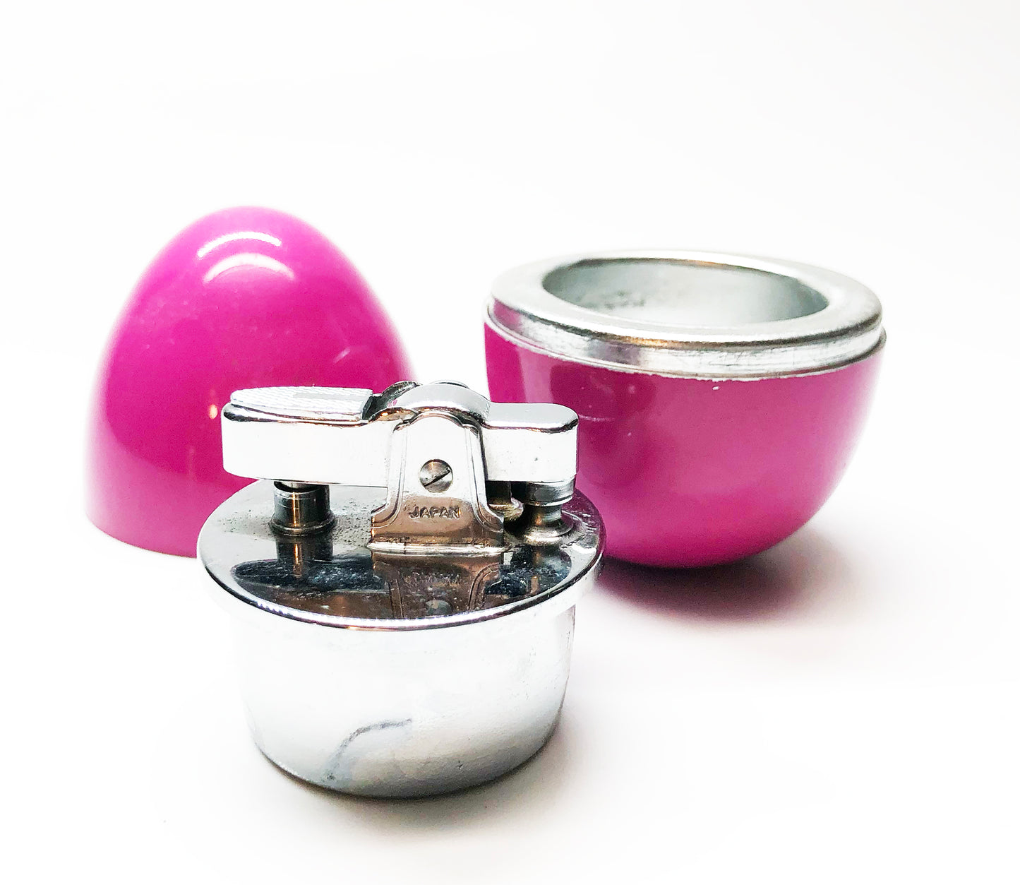 1950s Purple Egg Shaped Table Lighter