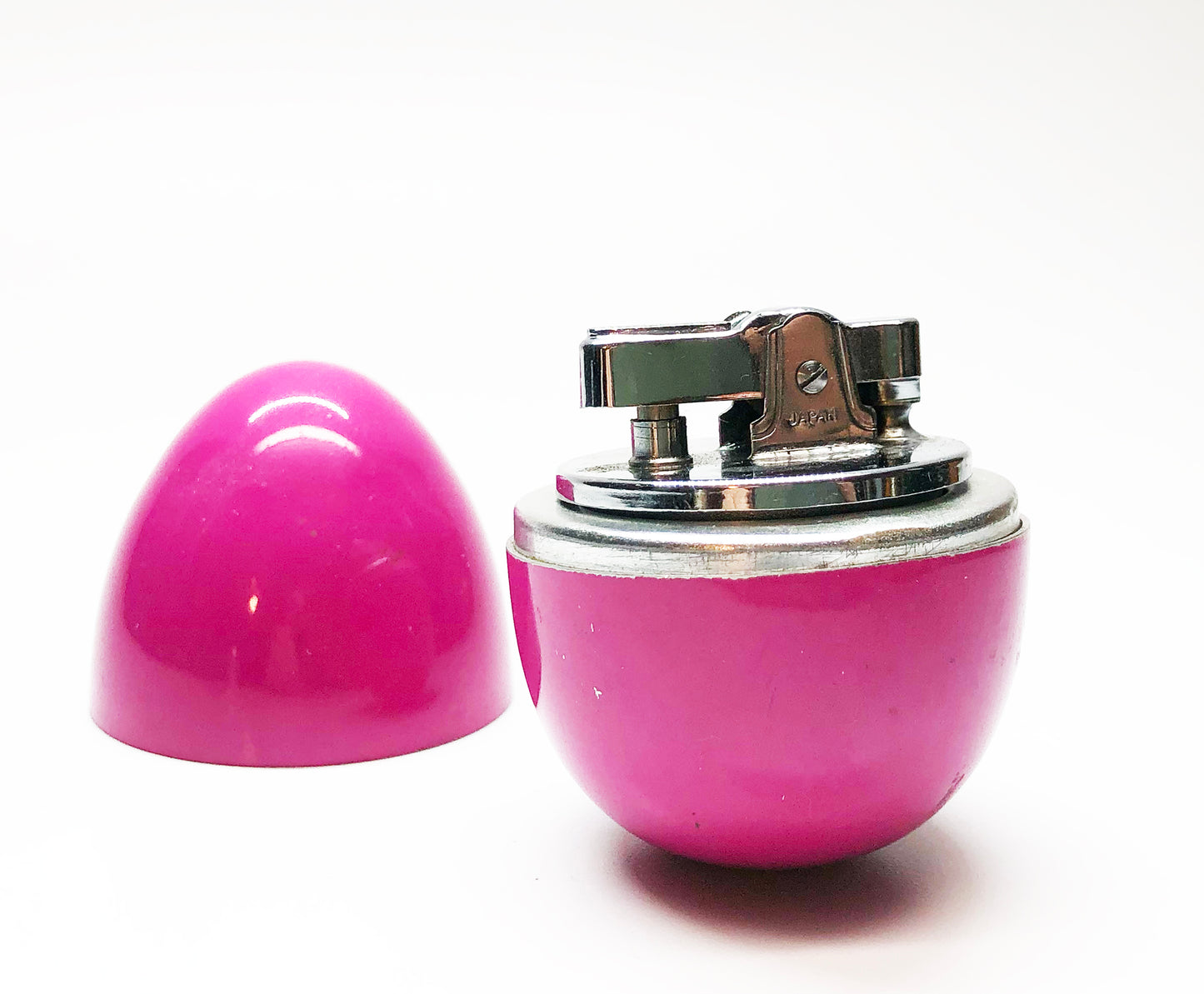 1950s Purple Egg Shaped Table Lighter