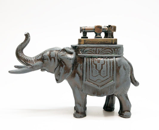 1930s Elephant-Shaped Mogul Brand Table Lighter