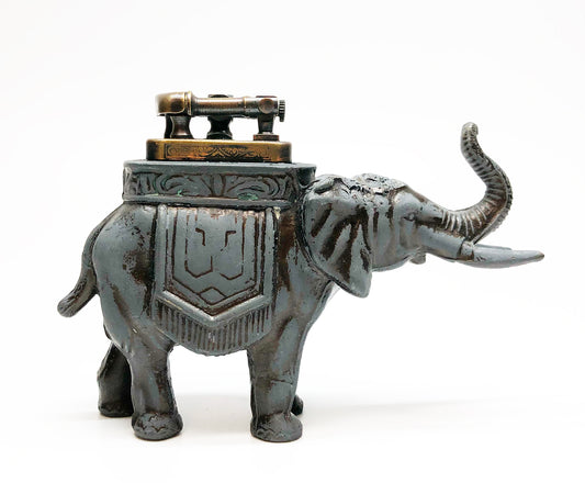 1930s Elephant-Shaped Mogul Brand Table Lighter