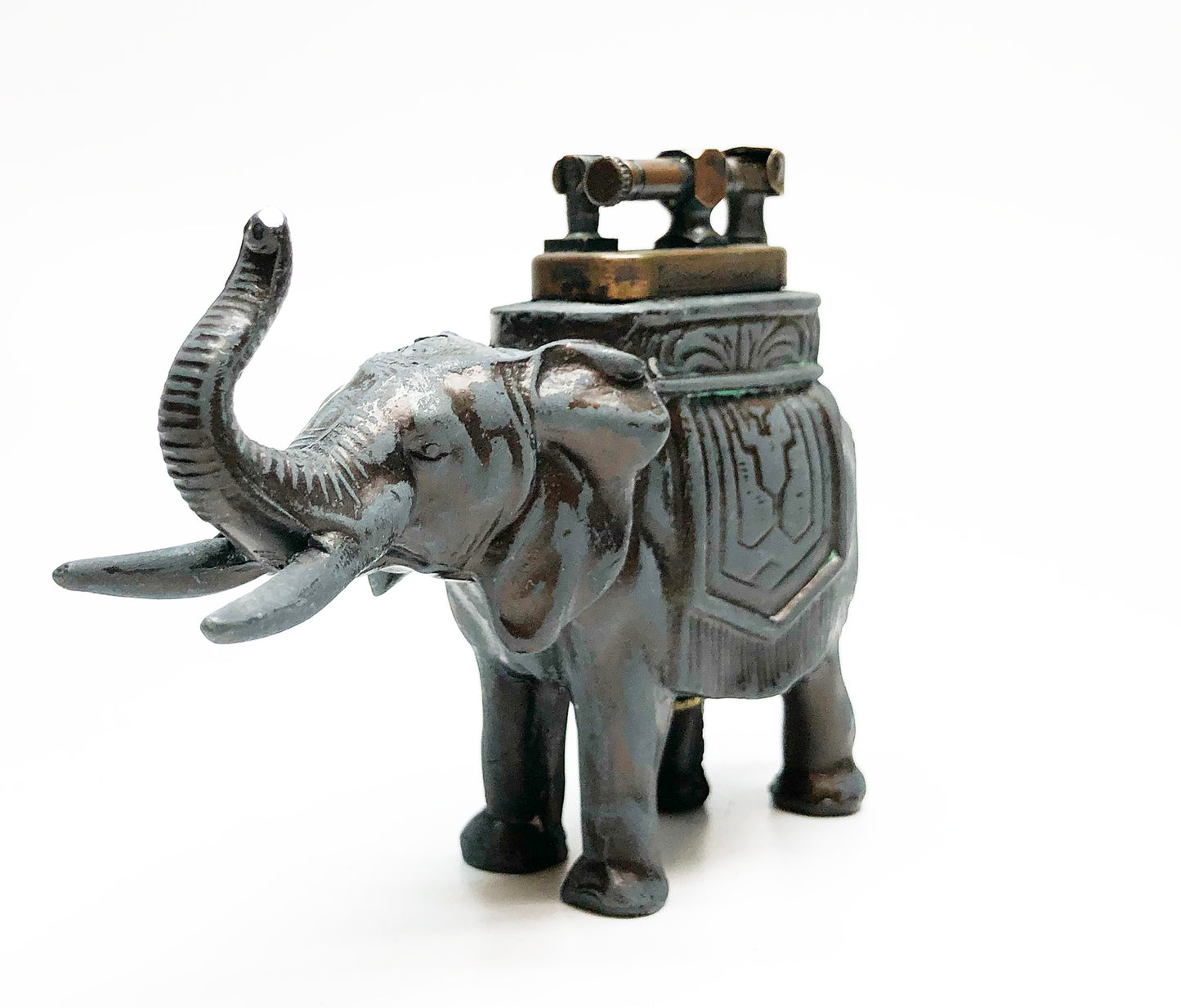 1930s Elephant-Shaped Mogul Brand Table Lighter
