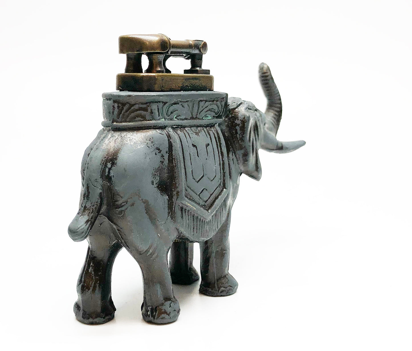 1930s Elephant-Shaped Mogul Brand Table Lighter