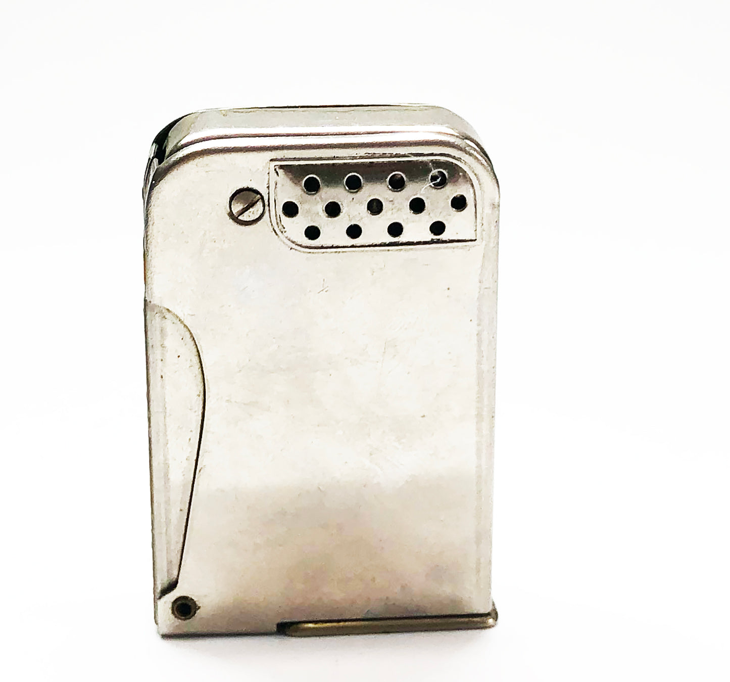 1930s Econolite "Highland Bowl & Nut Co." Advertising Squeeze Lighter