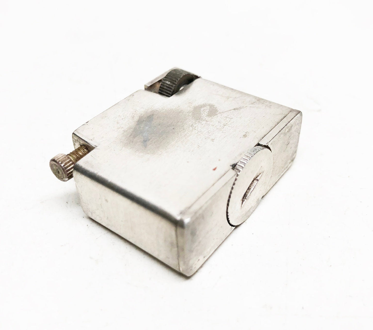 Lift Arm Hand Made Block Aluminum 1940s Machined Lighter