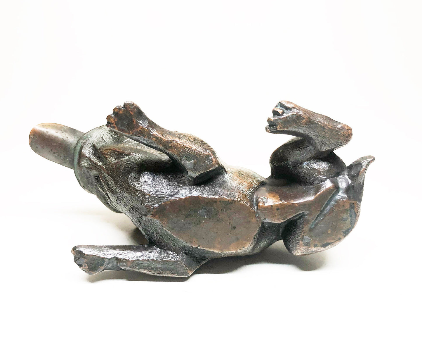 Antique Pug Dog Ashtray