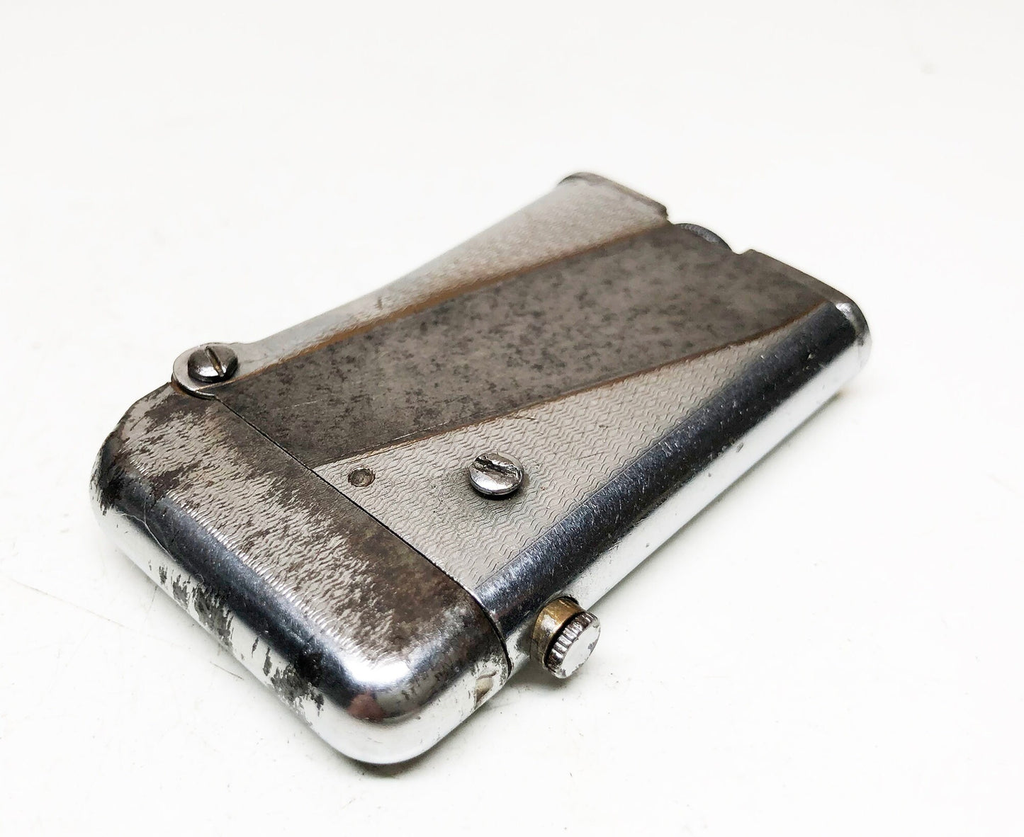 Thorens Double Claw Lighter - Working 1930s Rare Swiss Antique Old Semi-Automatic Push Button Lighter