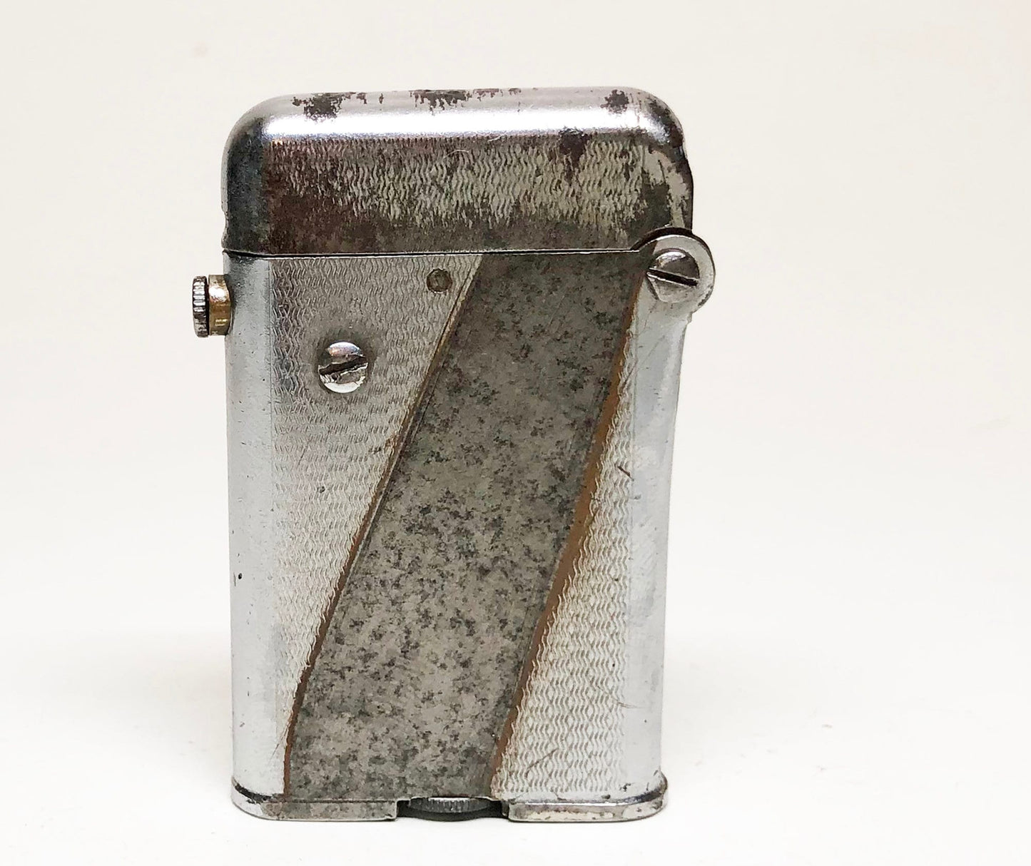 Thorens Double Claw Lighter - Working 1930s Rare Swiss Antique Old Semi-Automatic Push Button Lighter