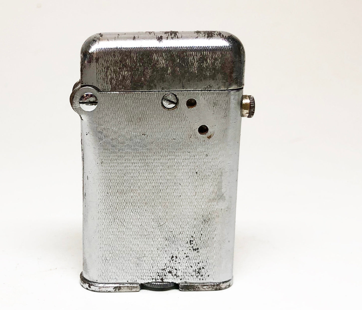 Thorens Double Claw Lighter - Working 1930s Rare Swiss Antique Old Semi-Automatic Push Button Lighter