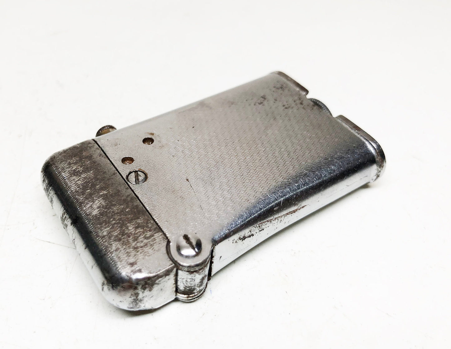 Thorens Double Claw Lighter - Working 1930s Rare Swiss Antique Old Semi-Automatic Push Button Lighter