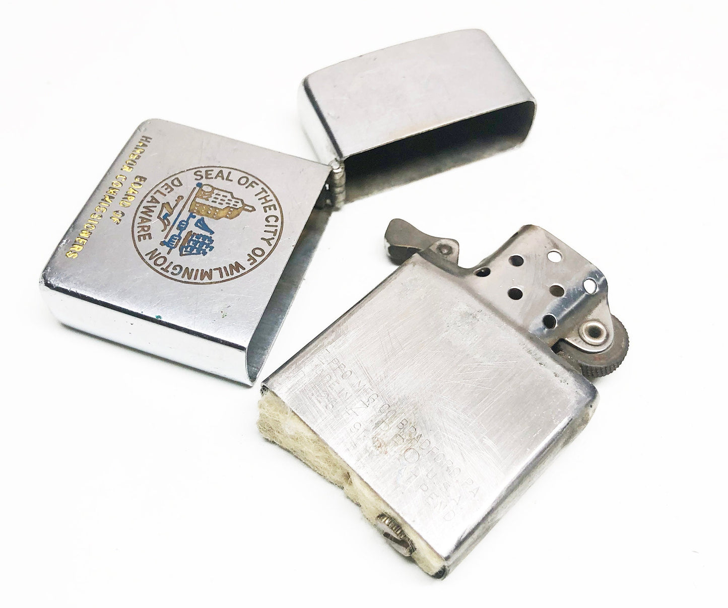1959 City of Wilmington, Delaware Zippo Lighter