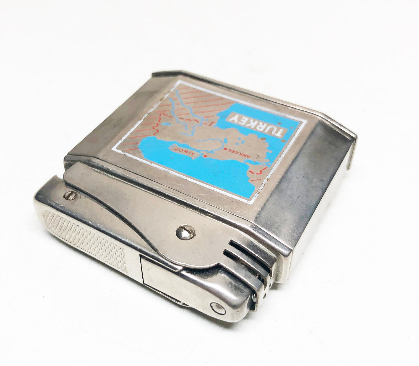 1940s Turkey Map Augusta Brand Lighter