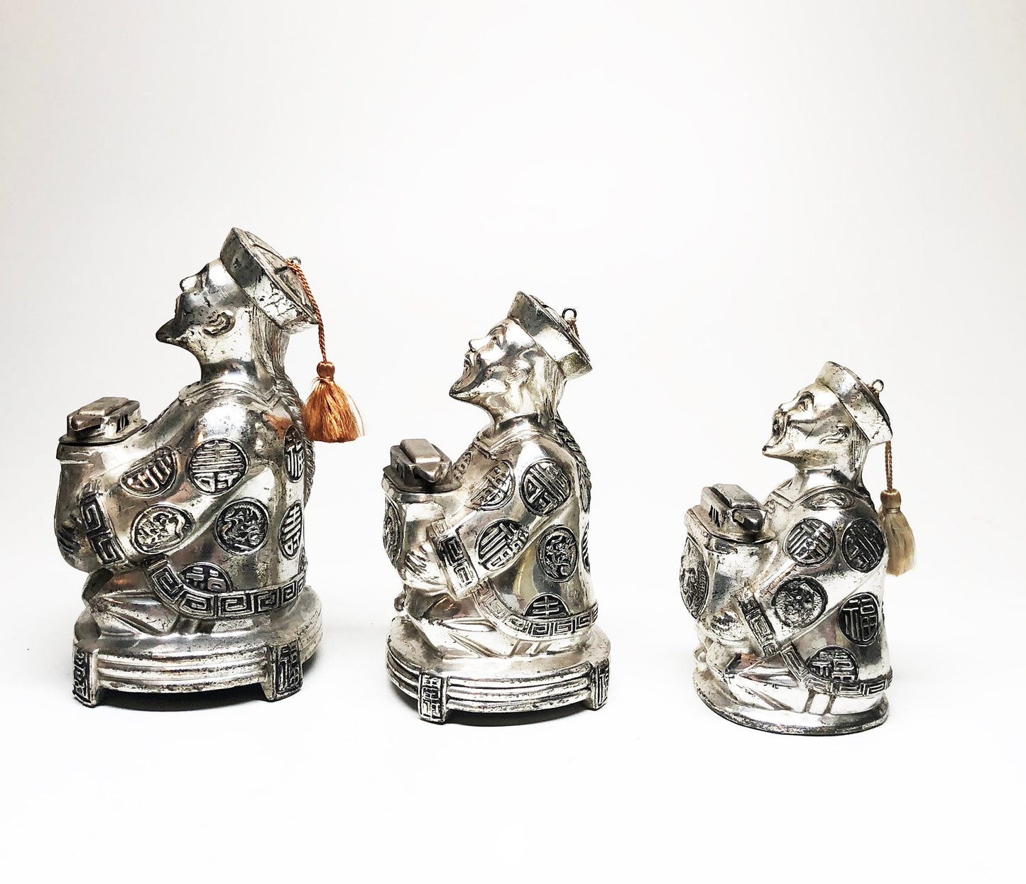 Asian Man 3-Piece 1950s Lighter Set