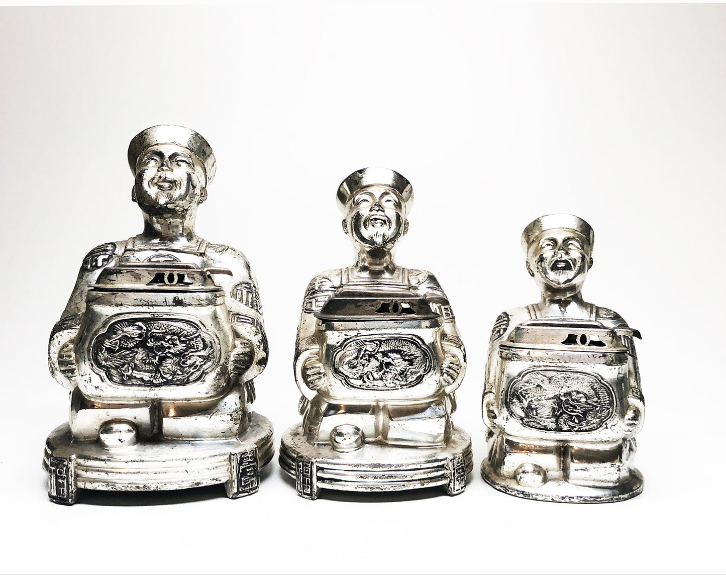 Asian Man 3-Piece 1950s Lighter Set
