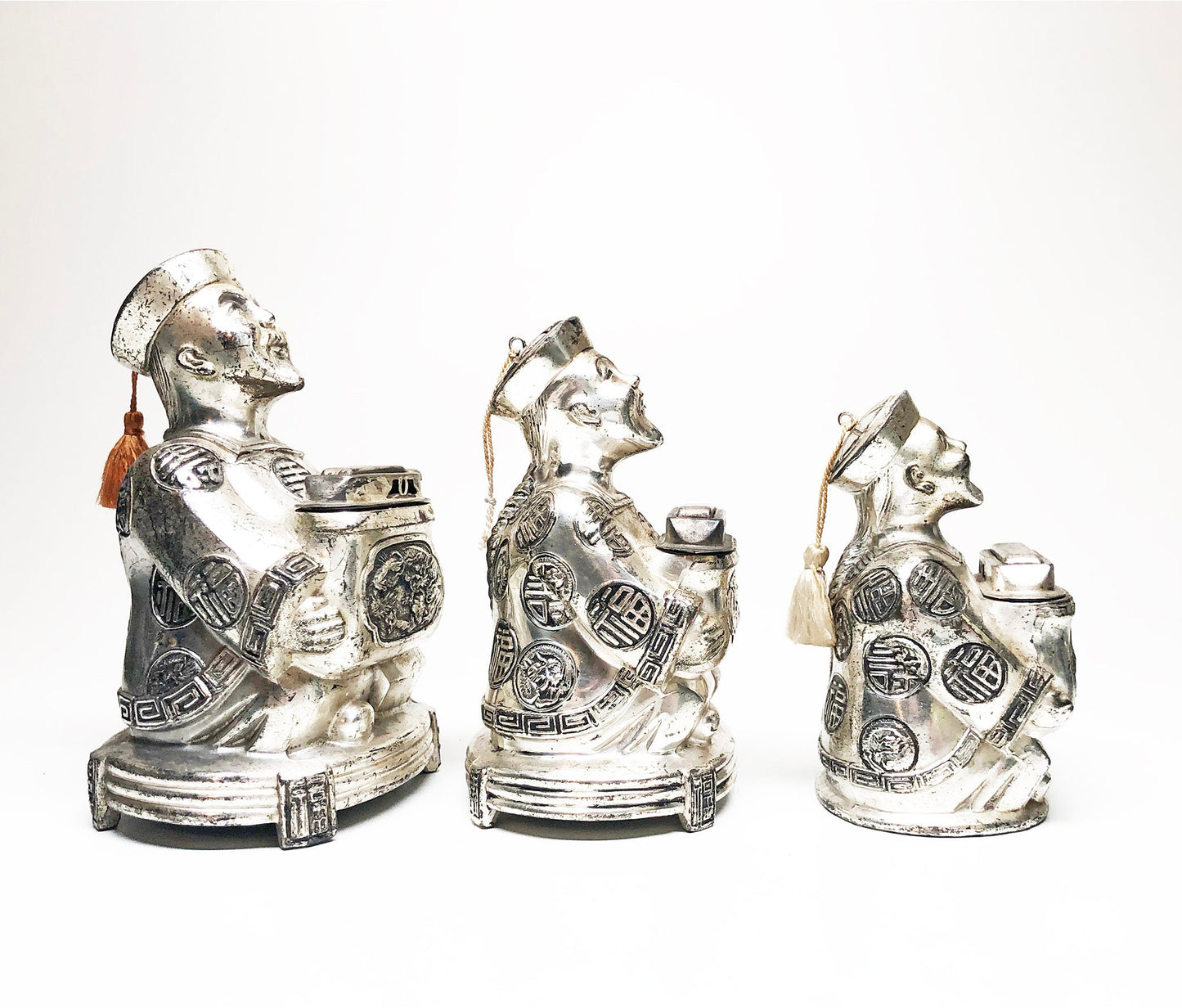 Asian Man 3-Piece 1950s Lighter Set