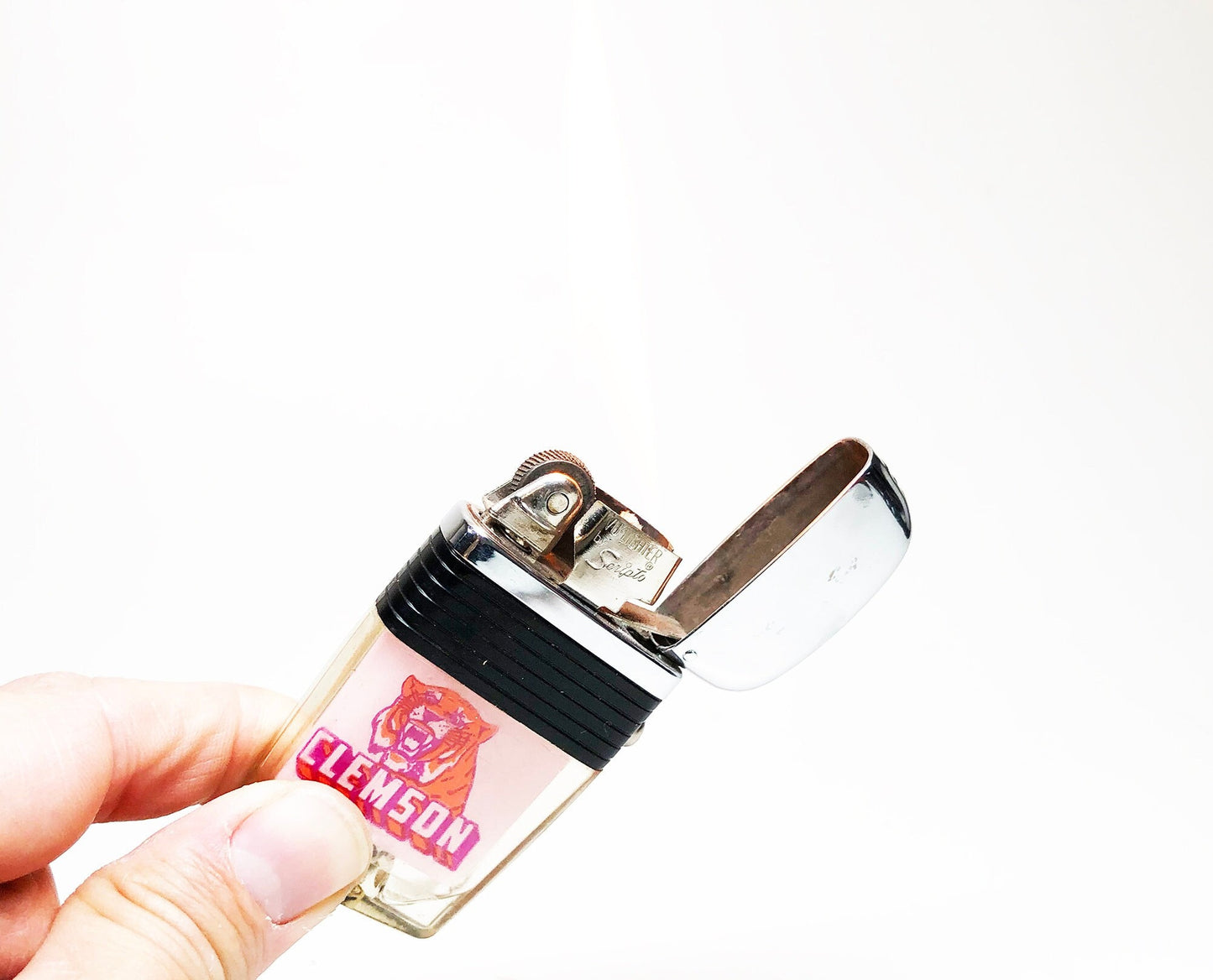 Clemson Tigers 1960s College NCAA Football Scripto Lighter