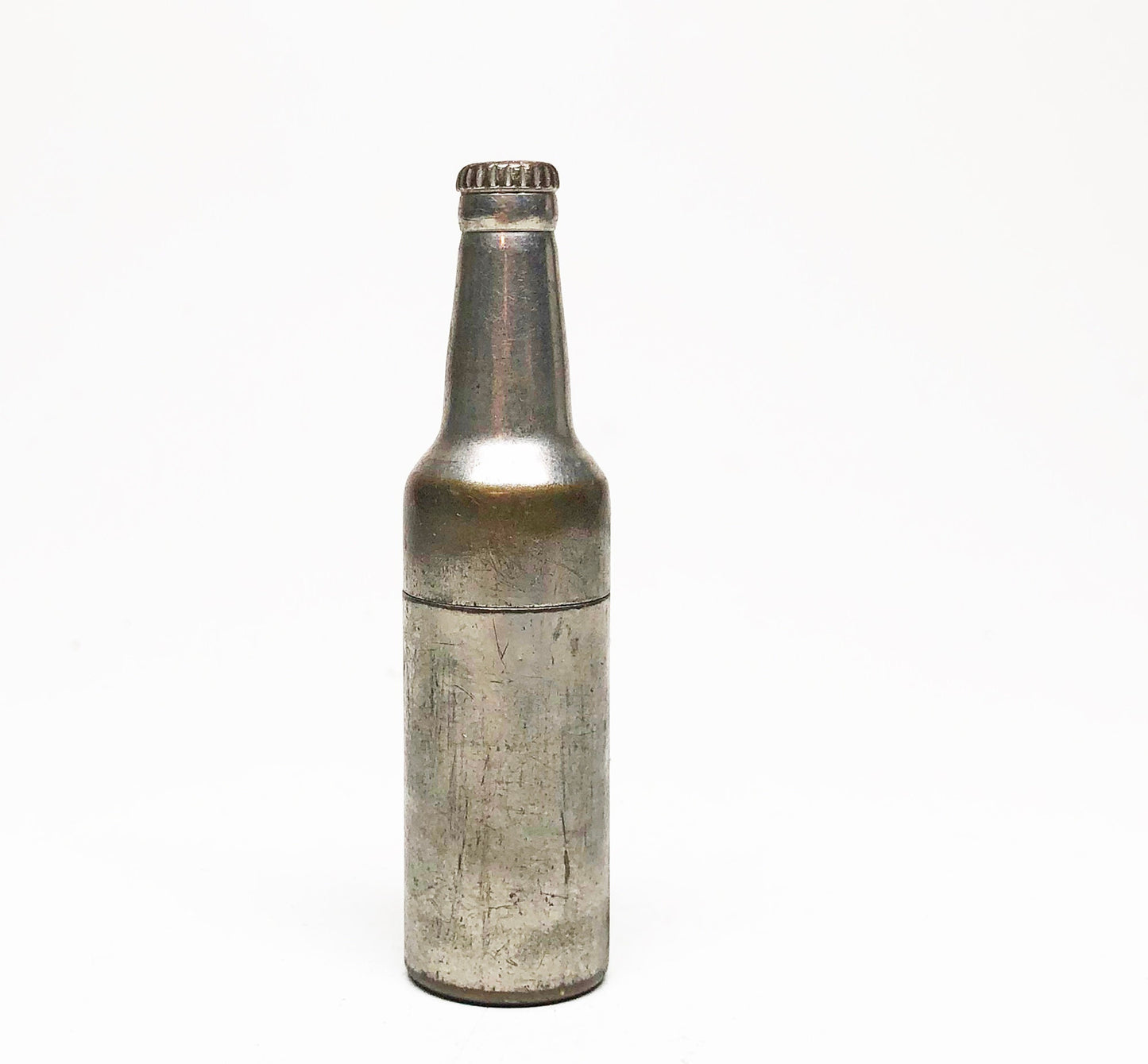 Vintage Bottle Lighter - Vintage Kem Inc. 1940s Beer Figural Lighter made in USA