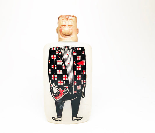 1950s Hip Nip 6 Ounce Novelty Flask