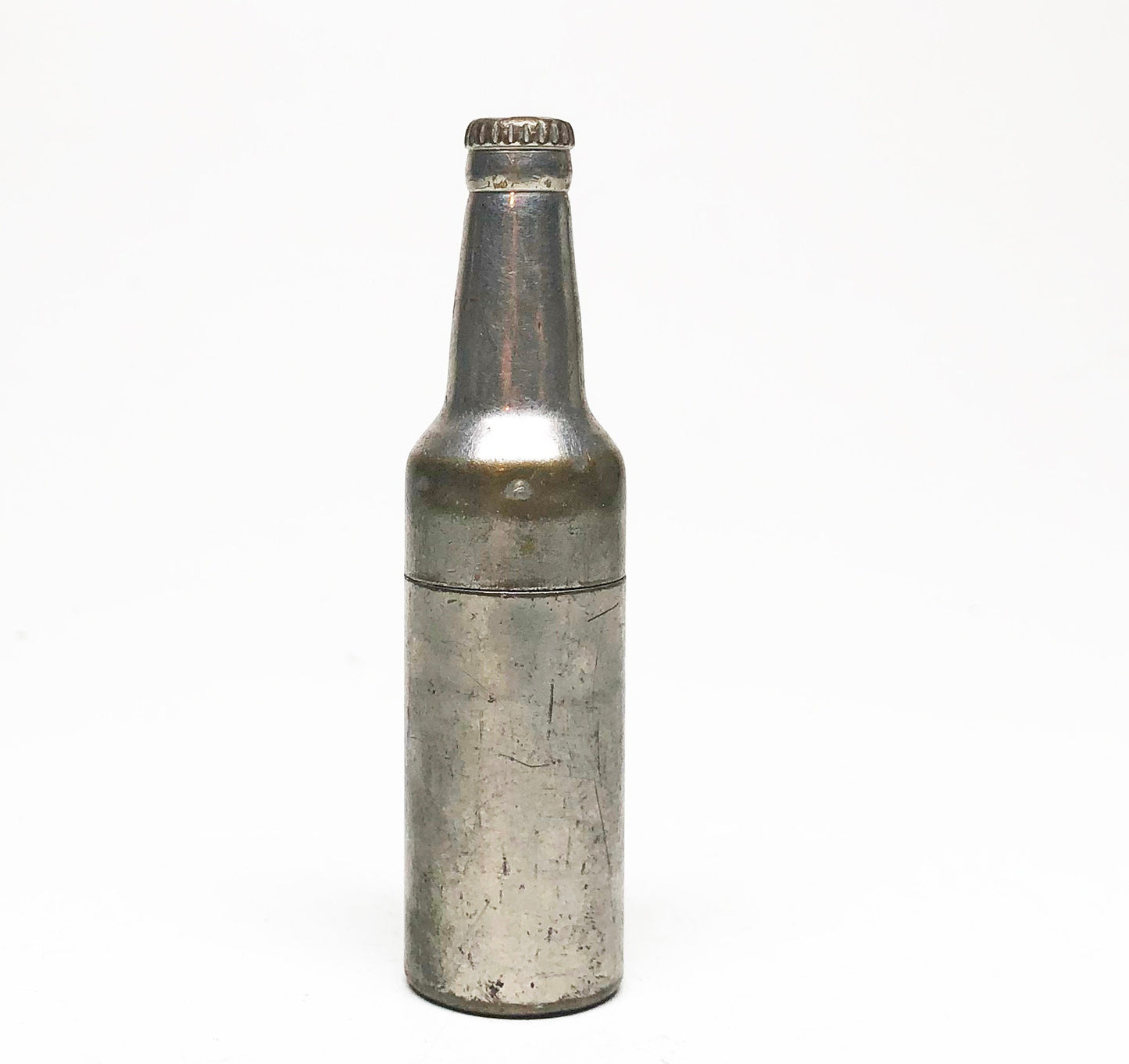 Vintage Bottle Lighter - Vintage Kem Inc. 1940s Beer Figural Lighter made in USA