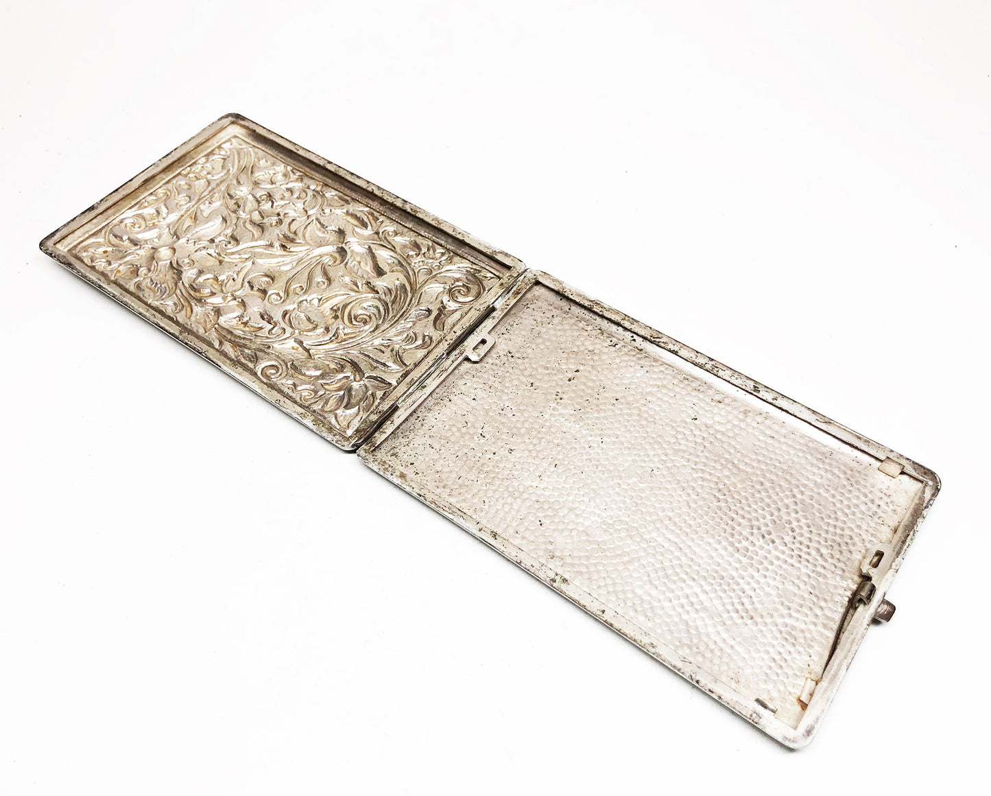 Silver Wrapped IMCO Triplex Lighter and Cigarette Case Set