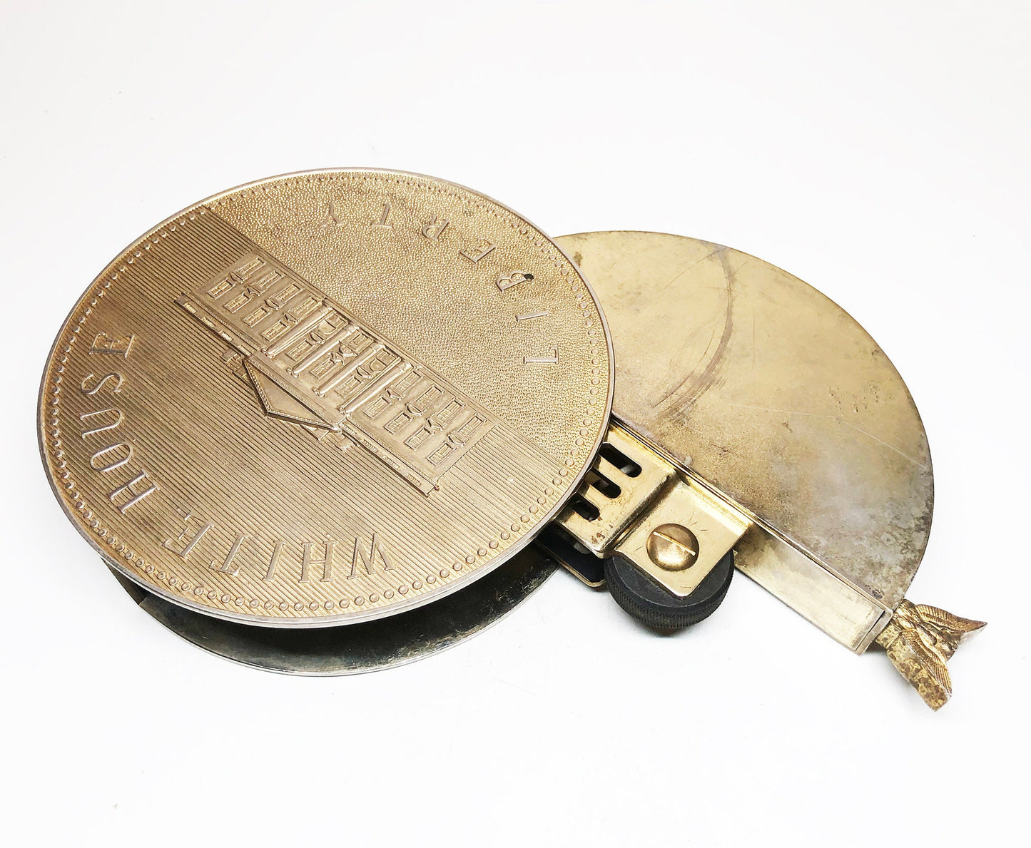 Large JFK Coin Table Lighter