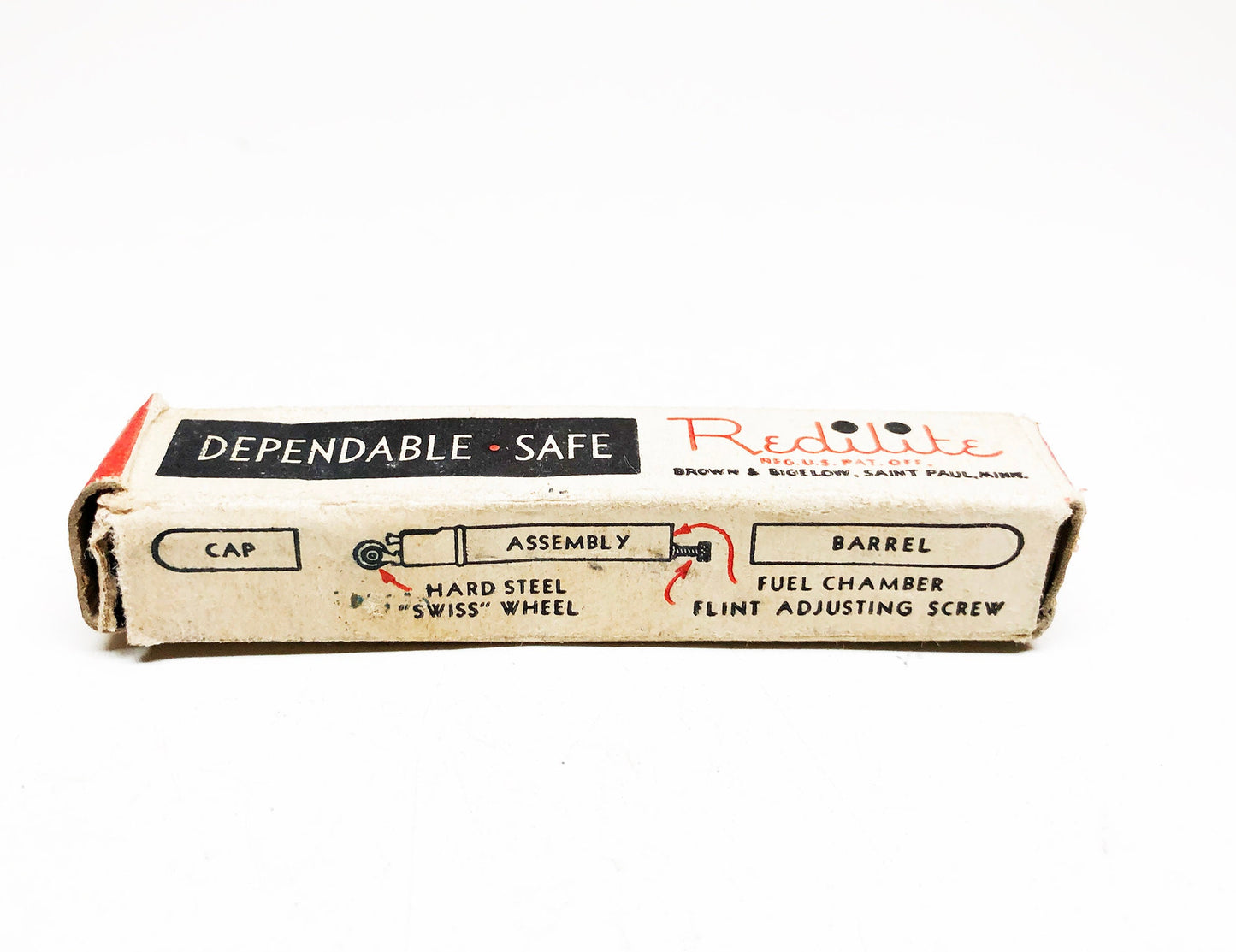 1940s Chicago Herald American Newspaper Tube Lighter