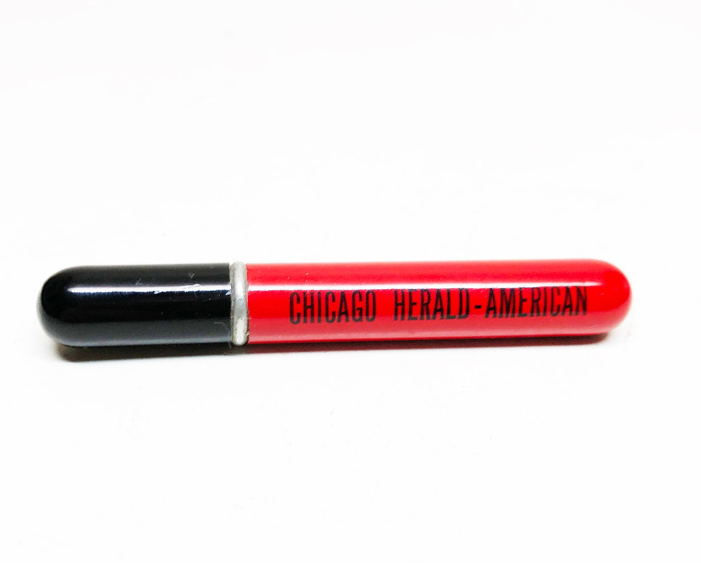 1940s Chicago Herald American Newspaper Tube Lighter