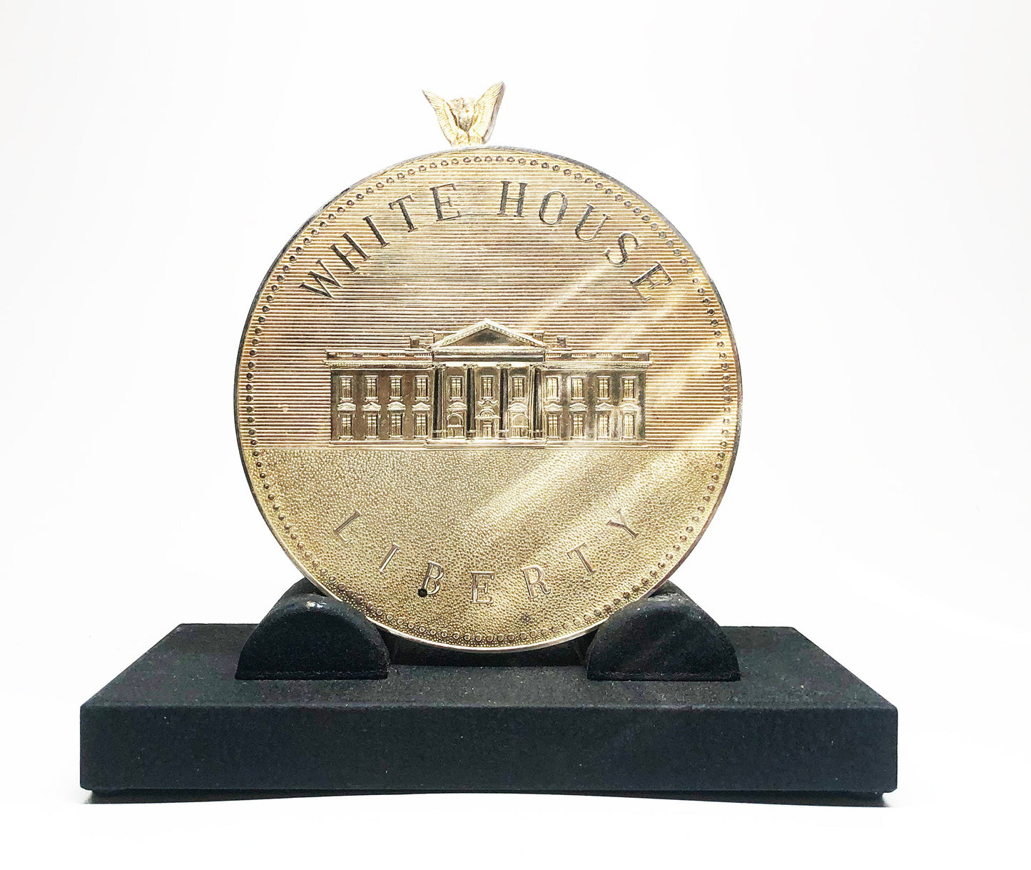 Large JFK Coin Table Lighter