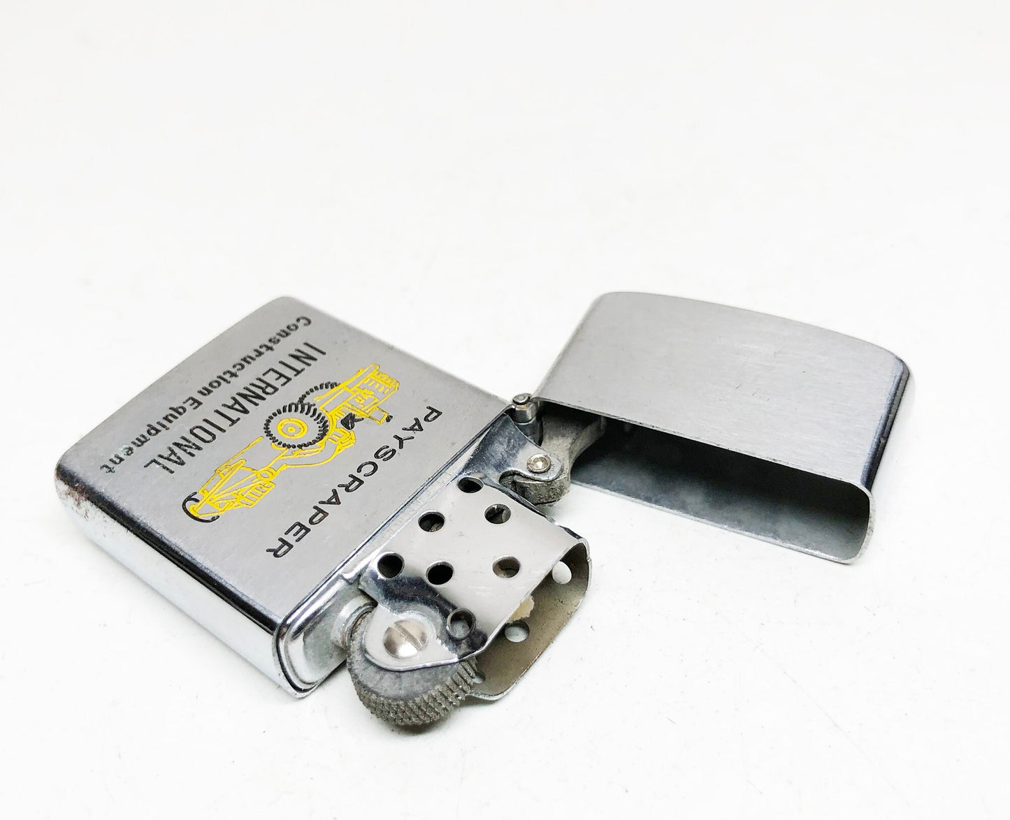 1950s Payscraper International Harvester Mini Flip-Top Lighter