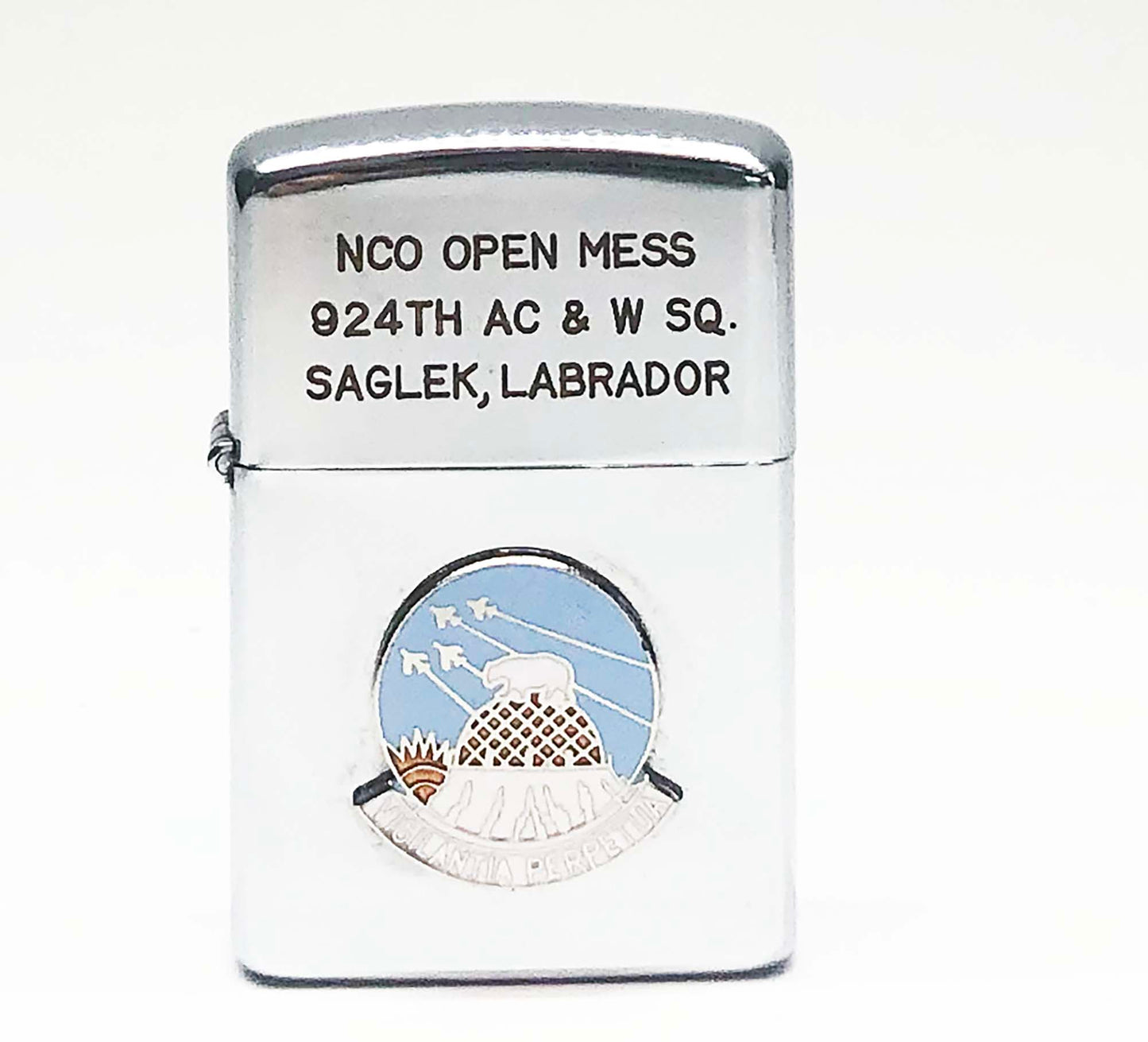 1950s Military Saglek, Labrador Military Base Lighter