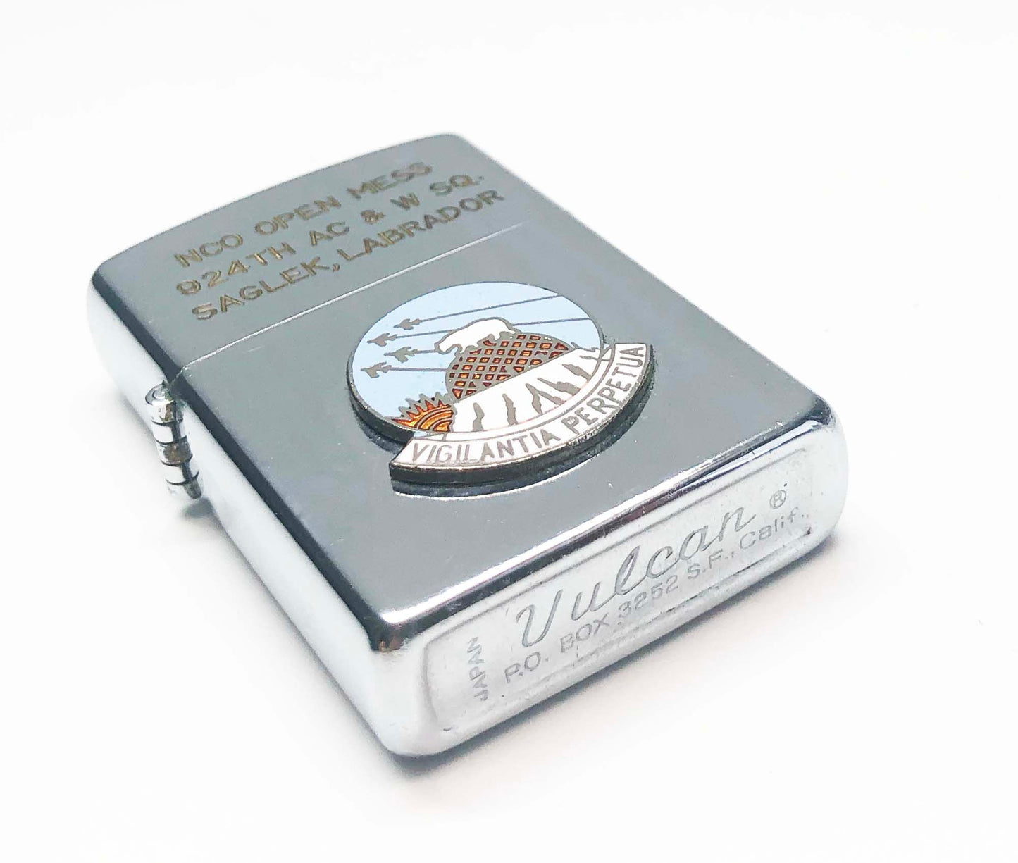 1950s Military Saglek, Labrador Military Base Lighter